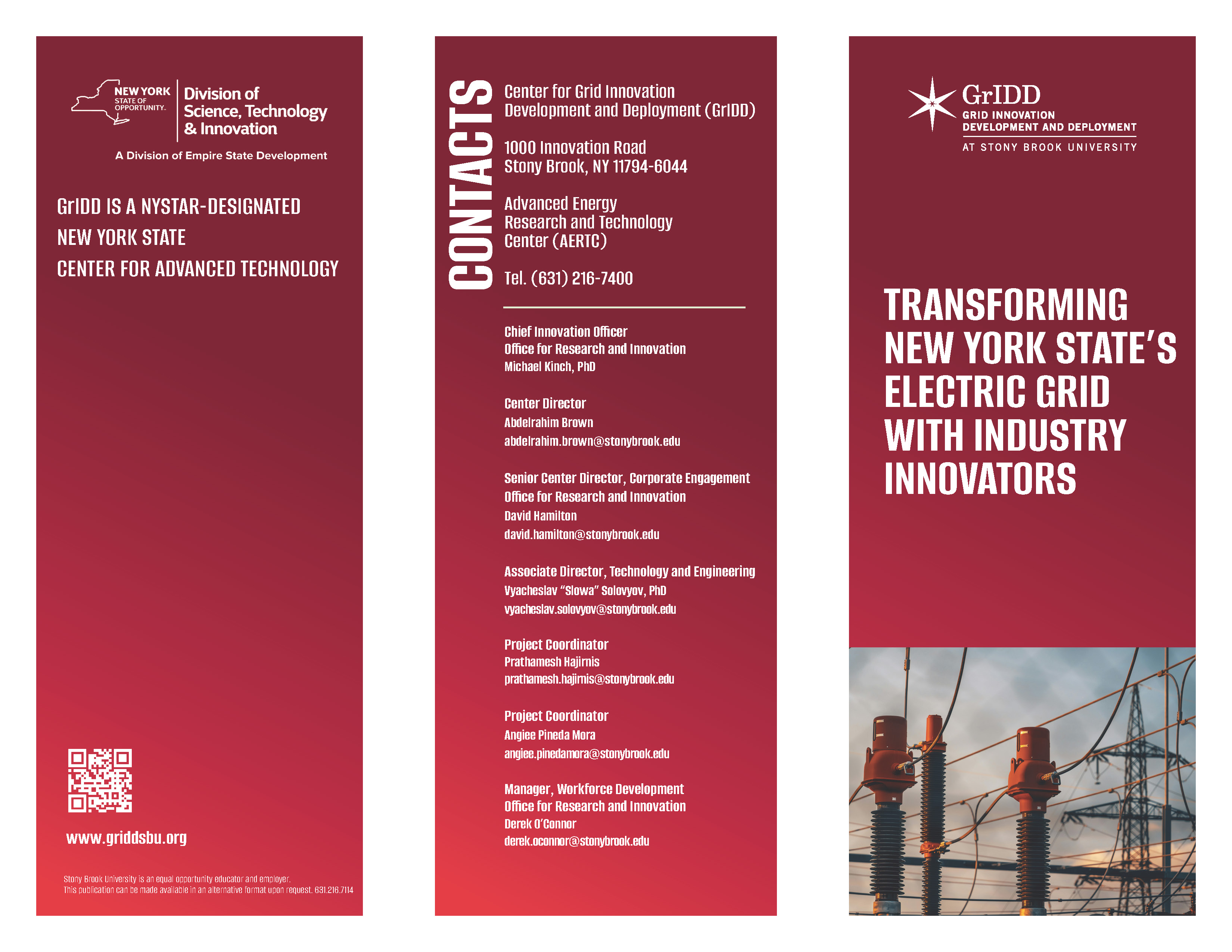 GrIDD Brochure Page 1