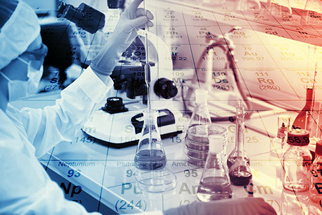 Researcher Using Lab Equipment